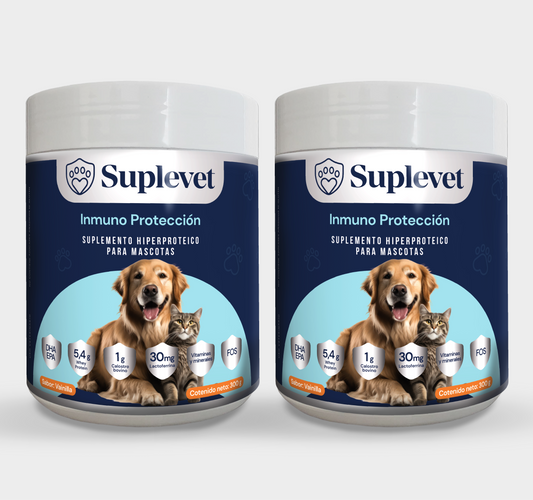 Combo 2 frascos de 150 gr - Suplevet para tus mascotas