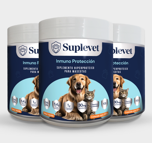 Combo 3 frascos de 300 gr - Suplevet para tus mascotas