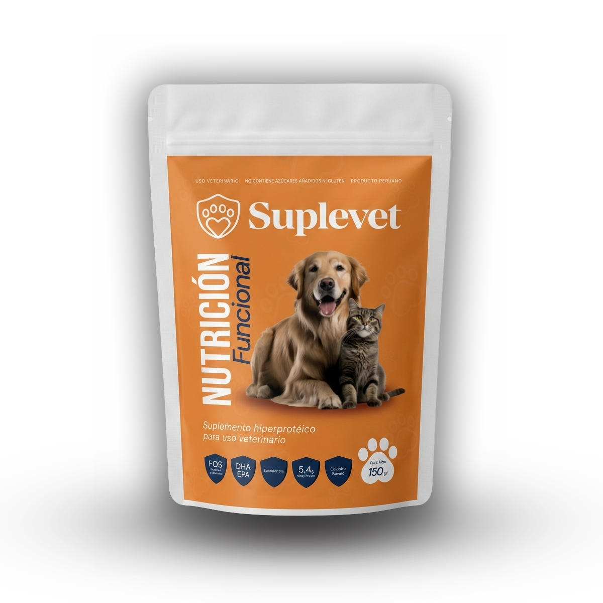 Suplemento hiperproteico para mascotas - 150 gr